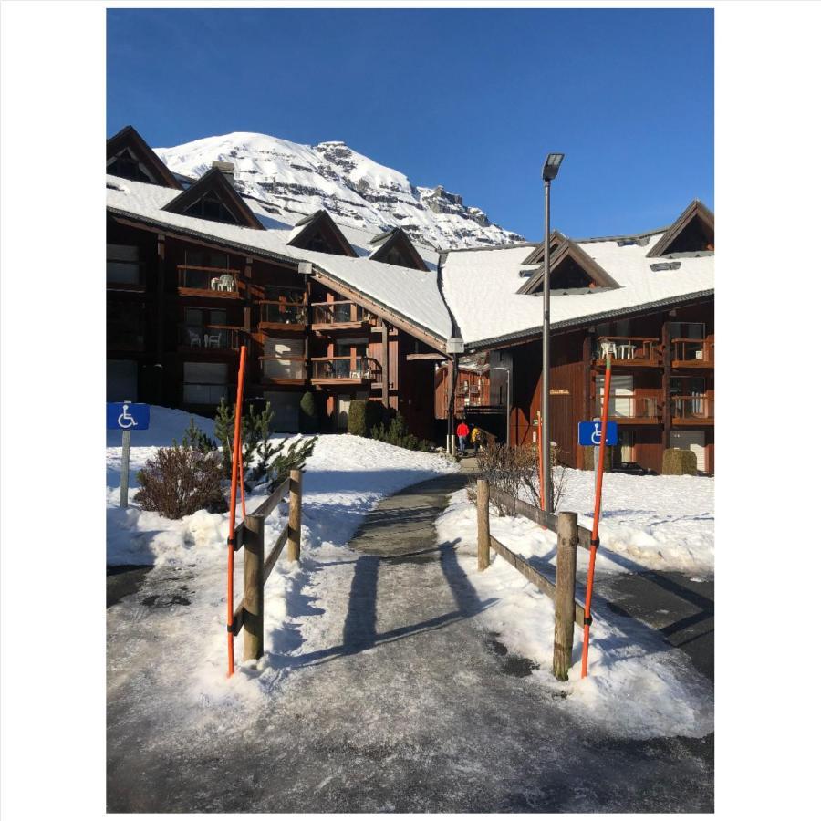 Bel Appartement En Residence Les Contamines-Montjoie Exterior foto